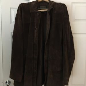 Brandon Thomas Suede Coat